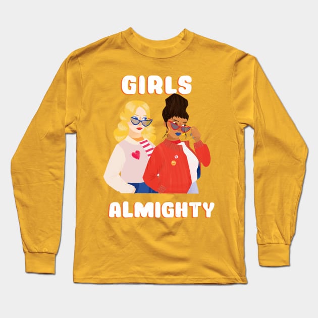 Girls Almighty Long Sleeve T-Shirt by Maia Fadd